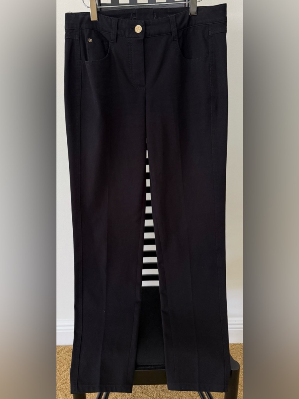 Basler Black Straight Leg Jeans